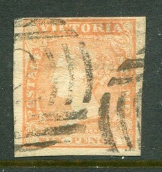 Australia Victoria – Australia: 1854 (1 September). QV 6d. ...