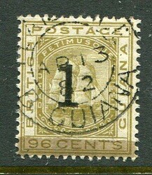British Guiana British Guiana: 1881 (21 December). New value 1 ...