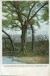 India India – Hyderabad: Unused postcard titled ‘H.E. Lord Curzon ...