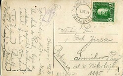 Bosnia Bosnia: 1914 Austrian occupation postcard of Ilidze franked ...