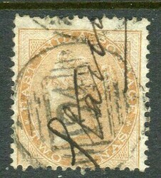 India India Used Abroad – Aden: 1865 East India 2a. yellow-buff ...