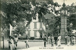Seychelles Seychelles: Unused postcard titled ‘Court House et ...