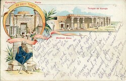 Postcards & Ephemera Egypt: 1906 multi view postcard to Brecon, Wales ...
