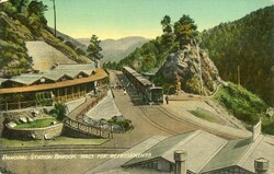 India India: Unused postcard titled ‘Principal Station Barogh, Halt ...