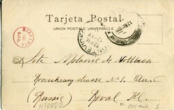 Uruguay Uruguay: 1905 postcard to Reval (now Tallinn), Russia titled ...
