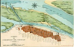 Argentina Argentina: Unused postcard titled ‘Port of Concepcion del ...