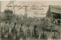 Vietnam Indochina 1911 Phuc Yen Memorial for Soldiers Vietnam: 1911 ...