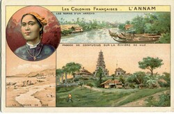 Vietnam Indochina Annam Multi View Postcard Vietnam: Unused postcard ...