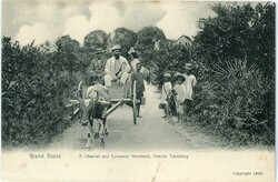 Postcards Liberia: Unused postcard titled ‘Grand Bassa. A Liberian ...