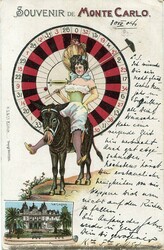 Monaco Monte Carlo Humour Comic1905 to Hamburg Monaco: 1905 humour ...