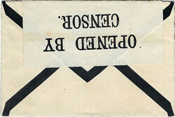 Brazil Brazil: 1916 (28.VIII.) Stampless mourning envelope to ...