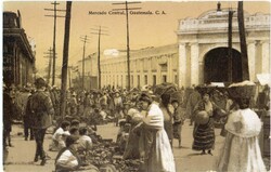Guatemala Guatemala: Unused postcard titled ‘Mercado Central’. ...