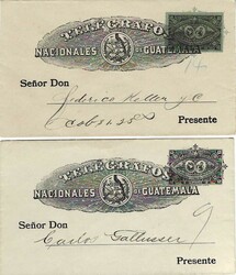 Guatemala Guatemala: 1898 2c., 6c., 10c. And 12c. Central American ...