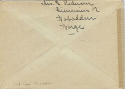 Norway Norway: 1944 (11.9.) cover to Red Cross, Geneva with strip of ...