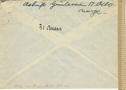 Norway Norway: 1944 (12.3.) cover to Lugano, Switzerland bearing ...