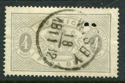 Sweden Sweden: 1874 (1 January). King Oscar II Official 3ö. grey ...