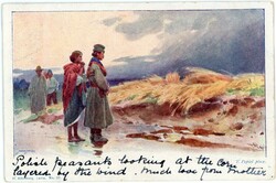 Postcards Poland: Polish Peasants inscribed postcard to Rugby, ...