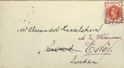 Great Britain Great Britain: 1889 wrapper to Lund, Sweden franked ...