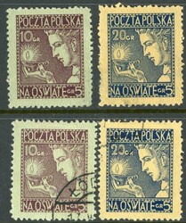 Stamps & Covers Poland: 1927 (3 May). Educational Funds mint o.g. and ...