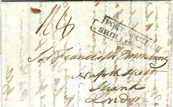 Stamps & Covers United States: 1839 entire from New York to London ...