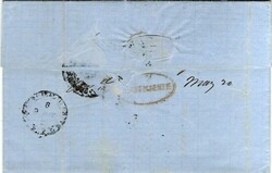 Brazil Brazil: 1865 (28th January) entire from Porto Alegre, Brazil ...