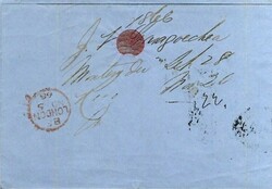 UruguayUruguay: 1866 (28th September) entire from Montevideo to New ...