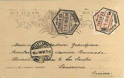 Colonies Portugal Colonies – Mozambique: 1905 20r stationery card ...