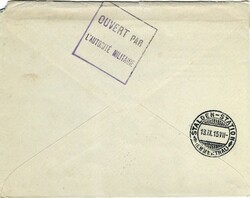 Stamps & Covers Portugal: (Madeira) 1915 censored commercial cover to ...