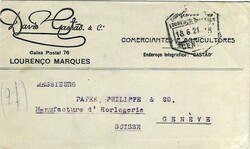 Colonies Portugal Colonies – Mozambique: 1921 (18.6.) cover to ...