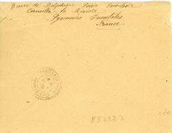 Postal History France – Germany – Türkiye: 1915 (25 October). ...