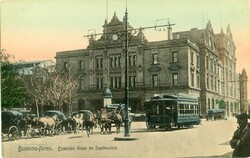 Argentina Argentina: Unused postcard titled ‘Estacion Once de ...