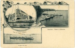 Brazil Brazil: Unused multi view postcard of Regatta Club and Rowing ...