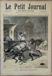 Le Petit Journal Albania Fighting Montenegrin 1892 Albania: 1892 ...