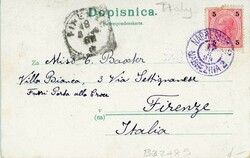 Postcards Italy: 1899 Gruss aus Nabresina postcard to Florence ...