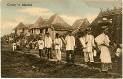 Postcards Philippines: Unused postcard titled ‘Going to Market’. ...