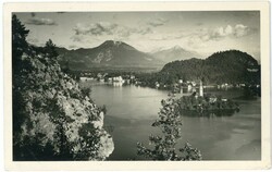 Slovenia Slovenia: 1936 photocard of Bled to Germany. ed. A. Povhe ...