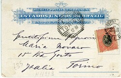 Brazil Brazil: 1899 Sao Paulo multi view postcard to Torino, Italy ...