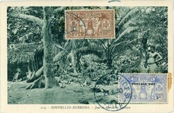 New Hebrides - Vanuatu New Hebrides – Vanuatu: 1930 postcard titled ...