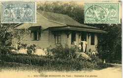 New Hebrides - Vanuatu New Hebrides – Vanuatu: 1922 postcard titled ...