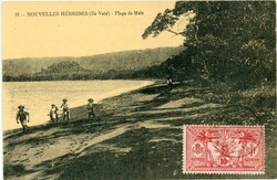 New Hebrides - VanuatuNew Hebrides – Vanuatu: 1923 postcard titled ...