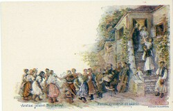 Stamps & Covers Hungary: 1896 Folklore theme 5k. picture stationery ...