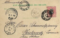 Brazil Brazil: 1898 “Palacio em Petropolis” picture postcard, ...