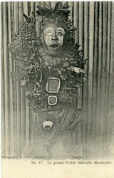 Belgian Congo Art Statue Mabyala MandembeBelgian Congo: Unused ...