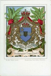 Belgian Congo Coat of Arms postcard Belgian Congo: Unused postcard of ...