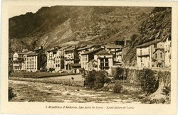 Postcards Andorra: Unused postcard titled ‘Sant Julià de Lòria’ ...