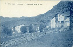 Postcards Andorra: Unused postcard titled ‘Soldeu – Vista ...