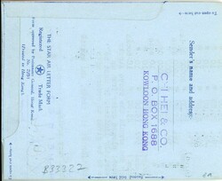 Hong Kong Hong Kong: 1953 (9 November). Aerogramme to United States ...
