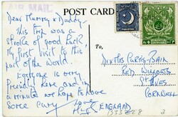 Pakistan Pakistan: Photo postcard of Bullock Cart to St. Ives (B33228)