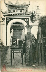 Vietnam Indochina Haiphong Chu-Ha Pagoda 1913 to Rochester ed Dieulf ...