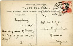 Vietnam Indochina Haiphong Girl School 1913 to Rochester ed Dieulf ...